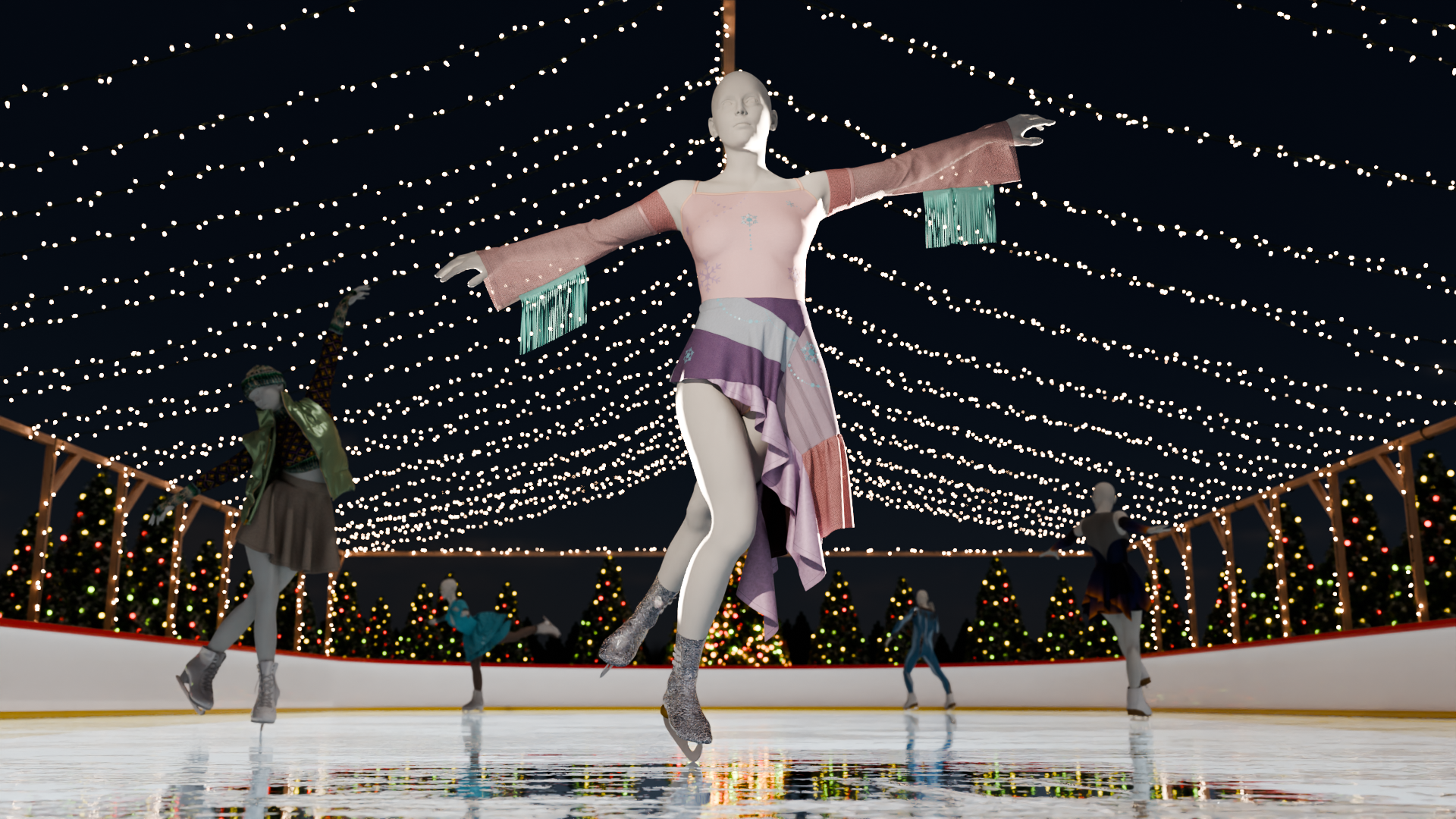 3D Artic Allure: Winter Wonderland Gallery